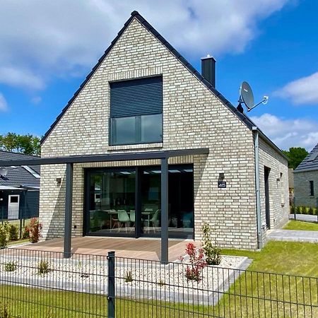 Ferienhaus Seestern Am Harkebruegger See Mit Sauna Und Kamin Barssel  Exterior foto
