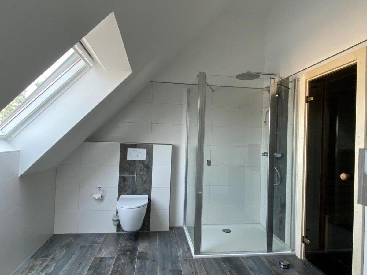 Ferienhaus Seestern Am Harkebruegger See Mit Sauna Und Kamin Barssel  Exterior foto